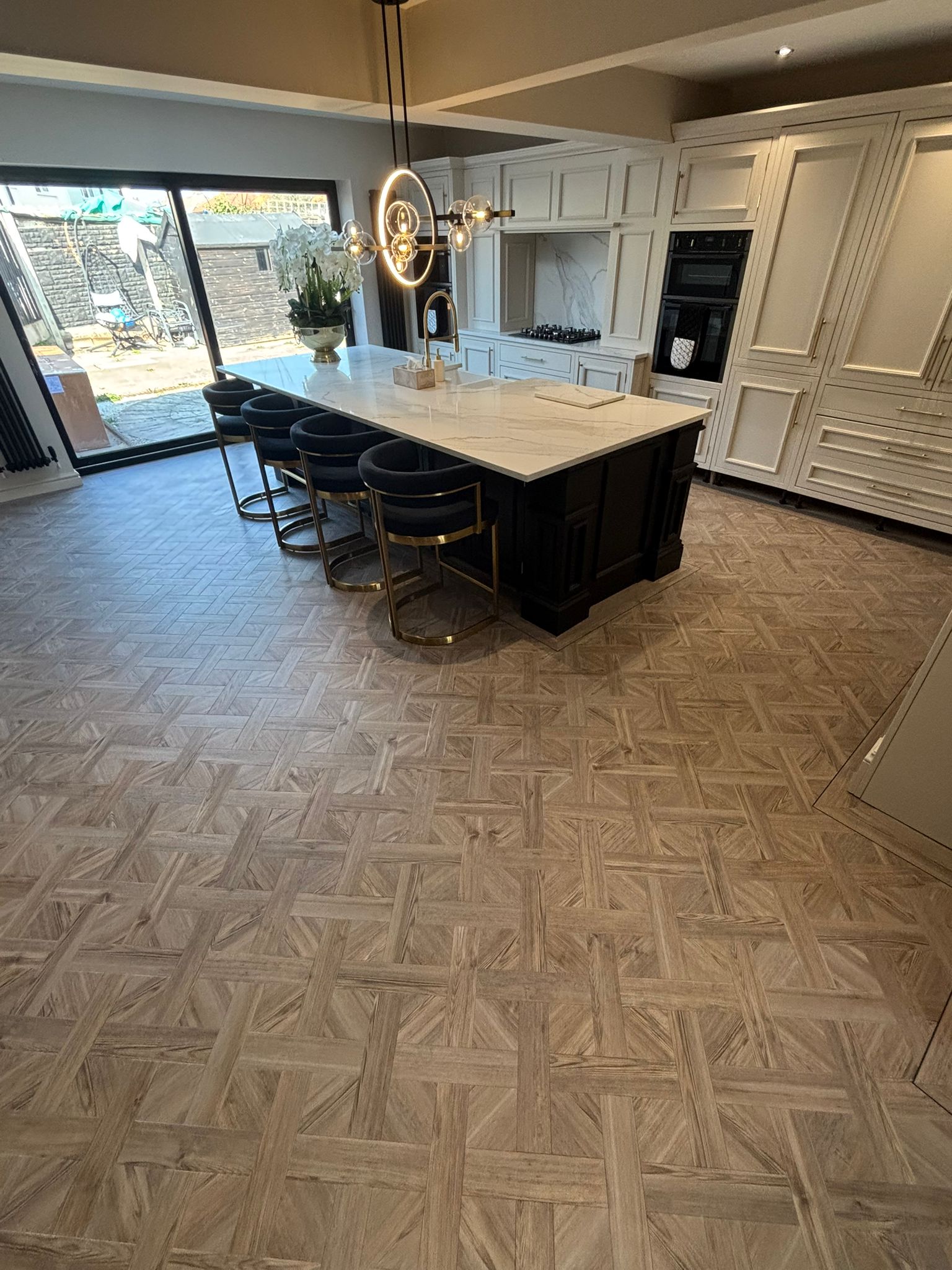 Flooring in a new build property